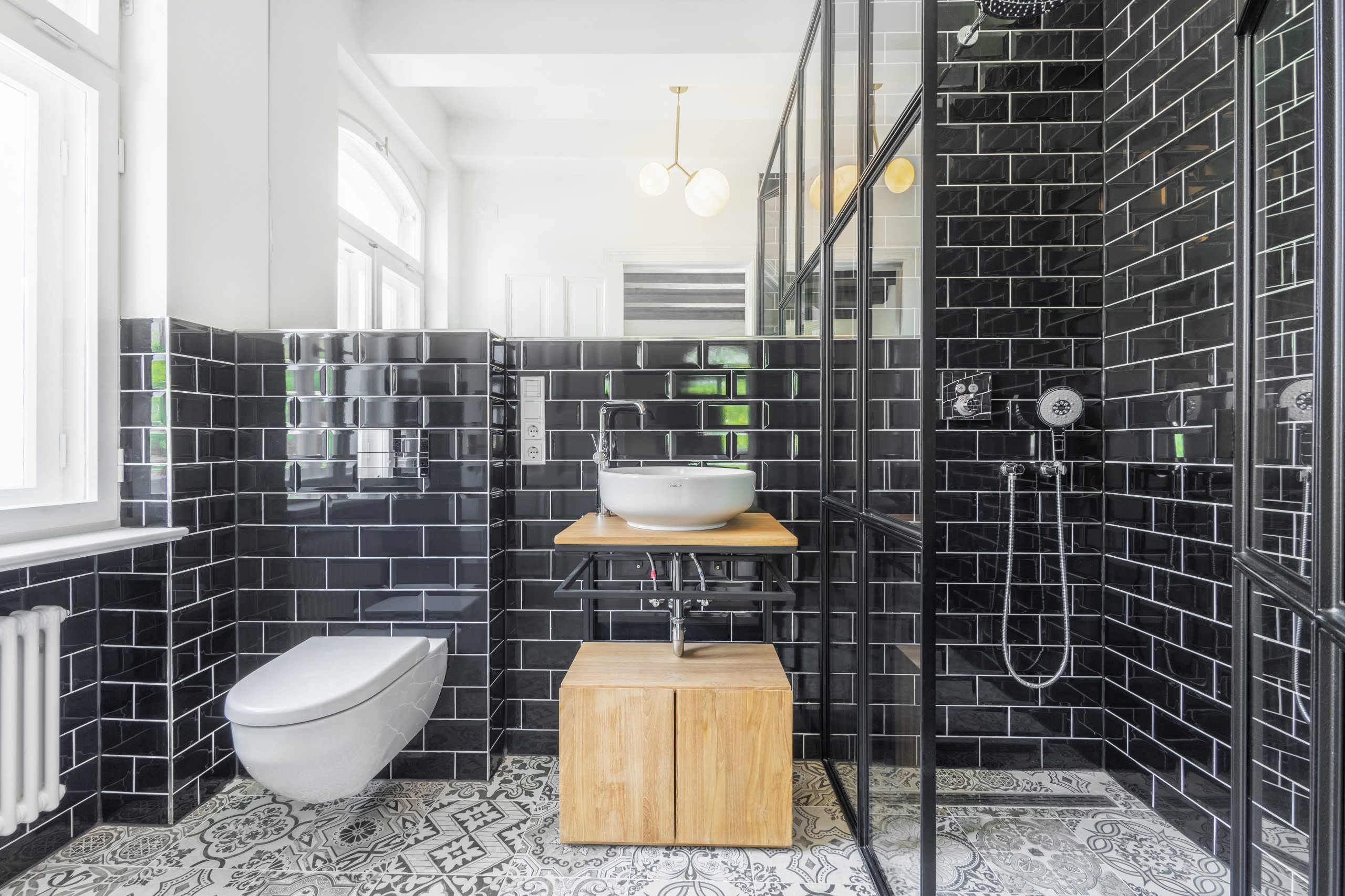 75 Industrial Badezimmer Ideen &amp; Bilder - Juni 2024 | Houzz De regarding Industrial Badezimmer