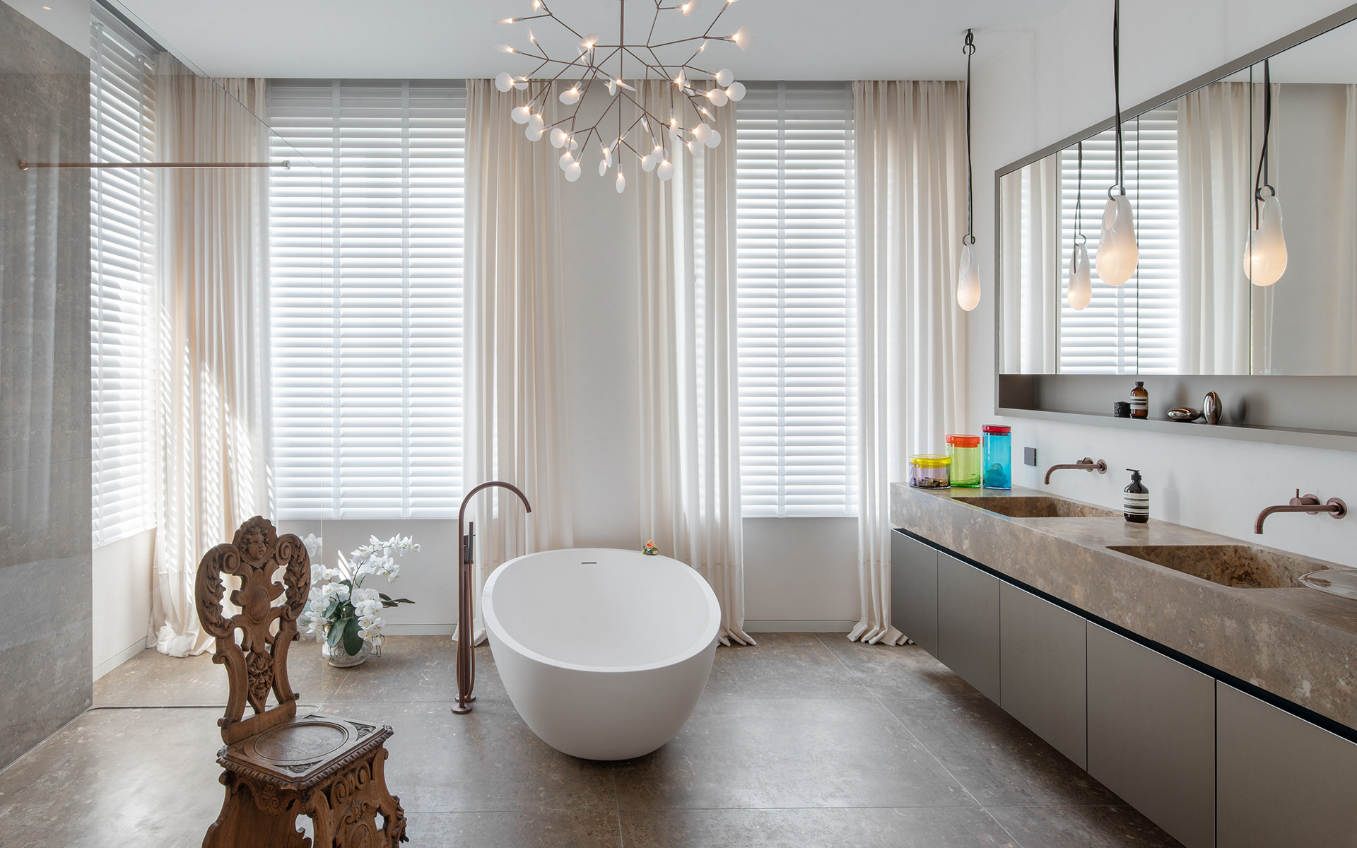 75 Moderne Badezimmer Ideen &amp; Bilder | Houzz inside Die Schönsten Badezimmer