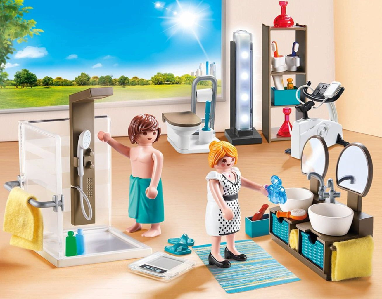 9268 - City Life - Badezimmer 1 Stk inside Playmobil Badezimmer 9268