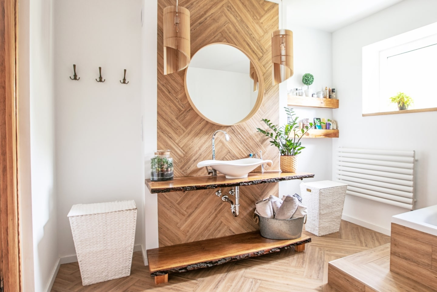 Badezimmer Mit Holz – Ideen, Tipps Und Anregungen | Obi for Bilder Badezimmer