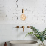 Pendant Light Holz Lampenhalter | Designort Premium Throughout Lampe Badezimmer