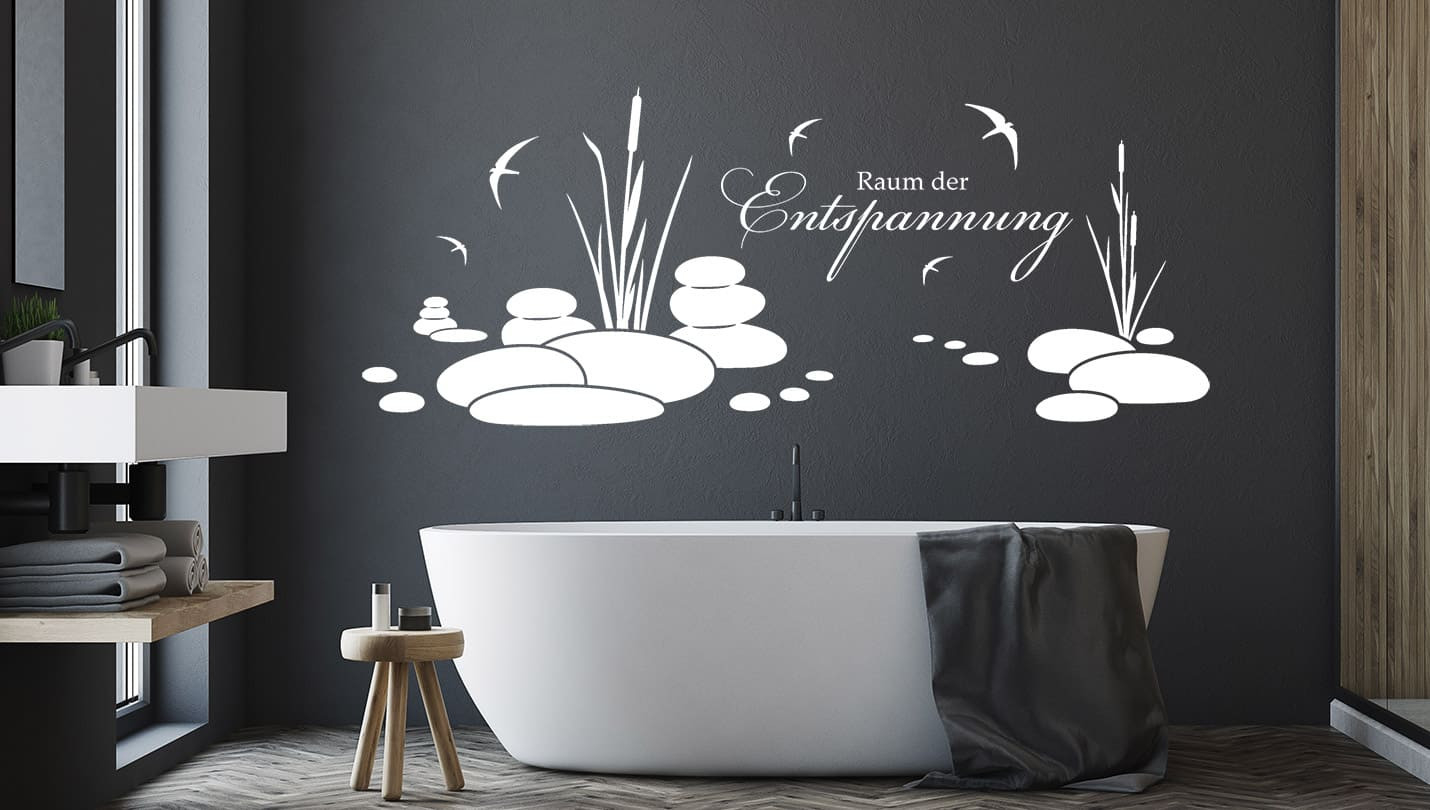 Wandtattoo Badezimmer | Geniale Motive Fürs Bad | Wandtattoos.de for Wandsticker Badezimmer