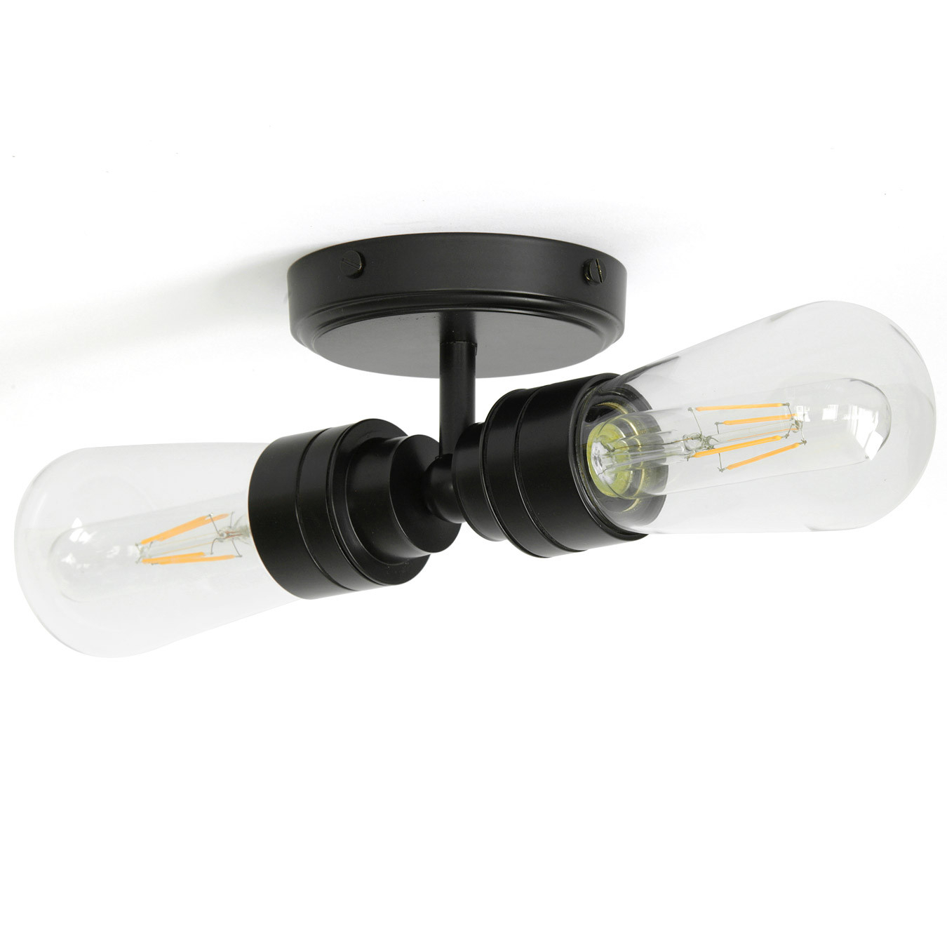 Doppel-Badezimmer-Lampe Mit Ip65-Glaskolben, Wand Oder Decke Von Aire  Lighting with regard to Lampe Badezimmer Decke