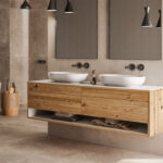 Genero | Spa Ambiente® Waschtischunterschrank Massivholz Pertaining To Badezimmer Unterschrank Holz