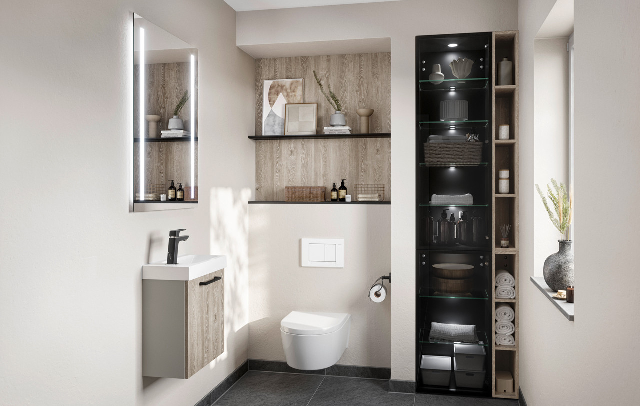 Stauraum Für Kleine Badezimmer | Schrank-Express.de intended for Badezimmer Stauraum