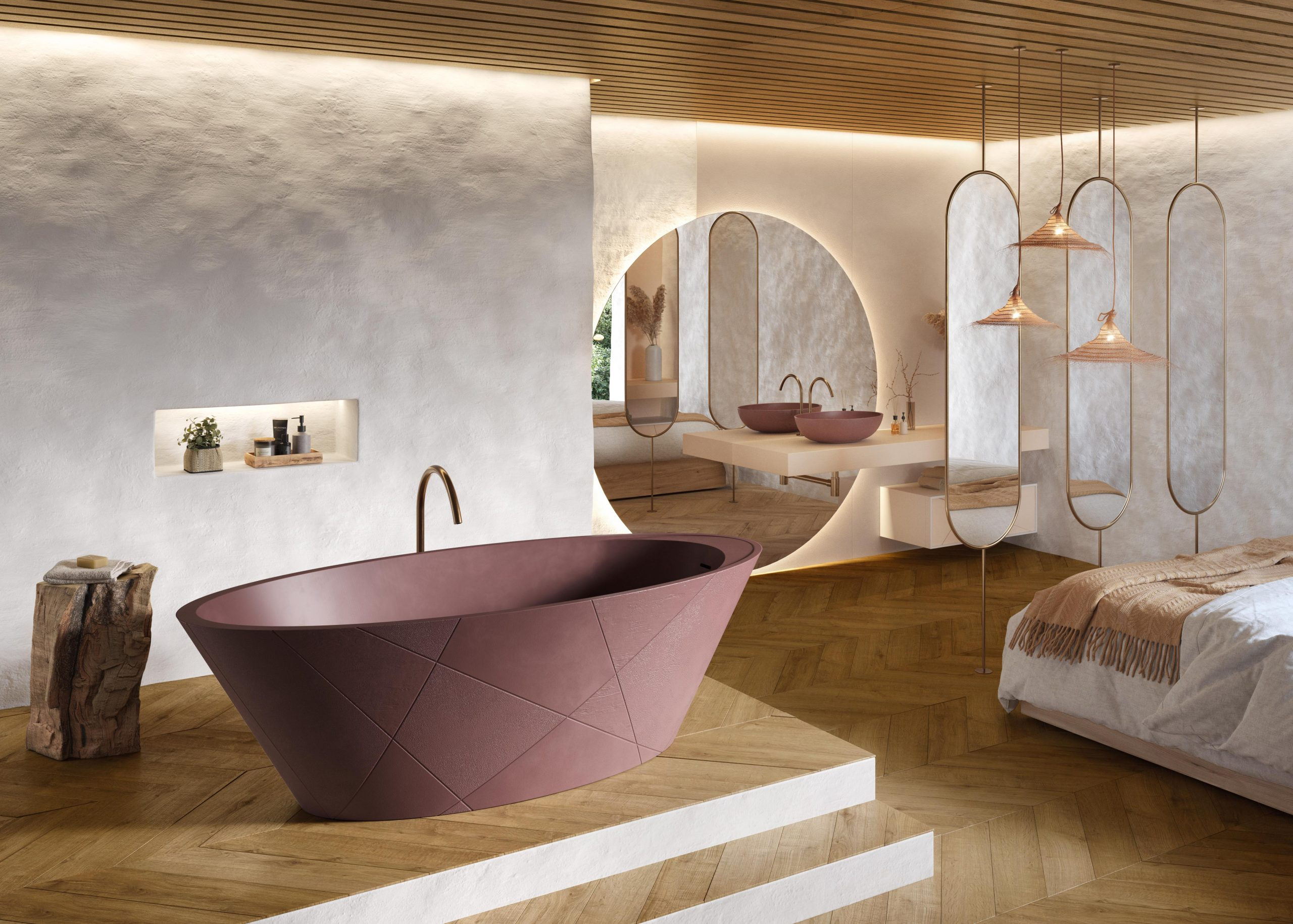 Wie Man Ein Bad En Suite Entwirft - Acquabella within Badezimmer Im Schlafzimmer