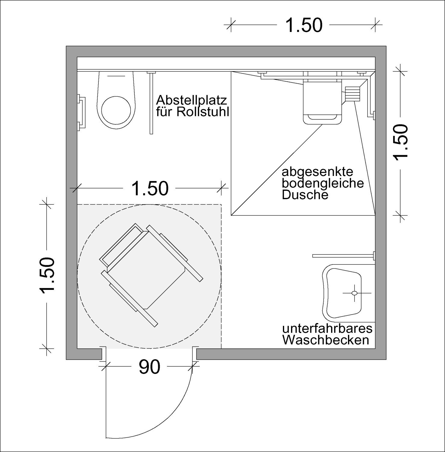 Barrierefreie Badsanierung | Altbau | Sanitär/Elektro | Baunetz_Wissen with regard to Barrierefreies Badezimmer